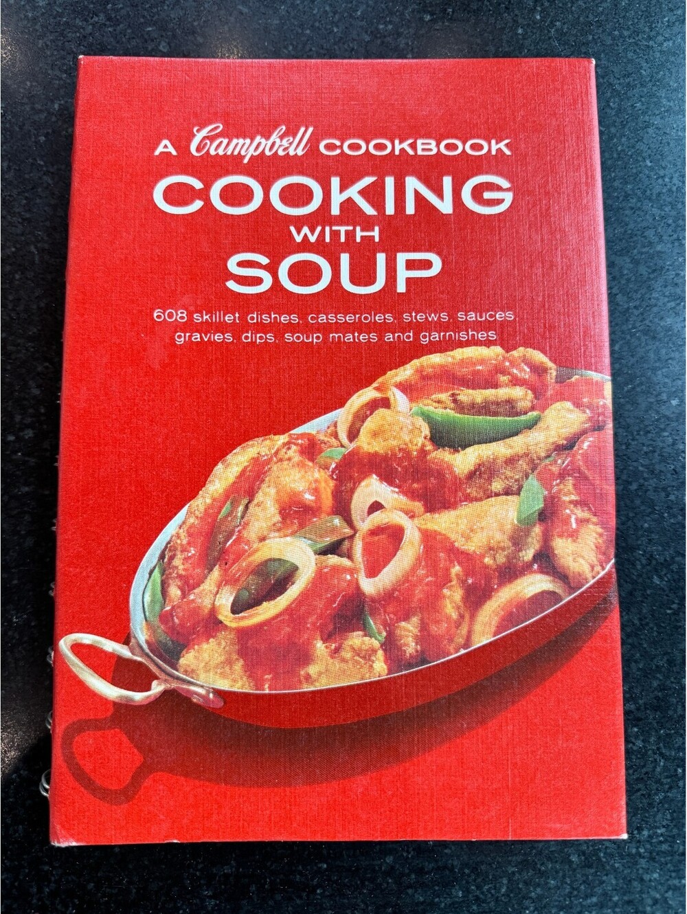 Vintage 1968 Campbell's Cooking with Soup Cookbook
